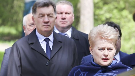 Dalia Grybauskaitė ir Algirdas Butkevičius