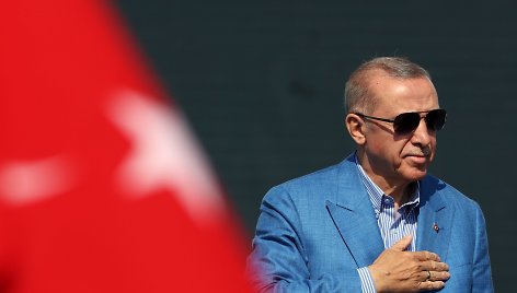 Turkijos prezidentas Recepas Tayyipas Erdoganas