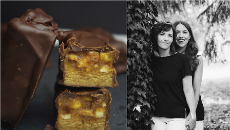 Tinklara&scaron;tininkės ir jų gaminti sveikesni &bdquo;Snickers&ldquo; batonėliai