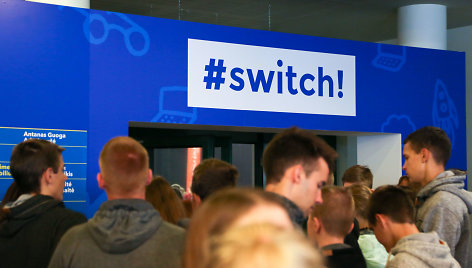 #SWITCH! – modernių technologijų ir verslumo renginio akimirka