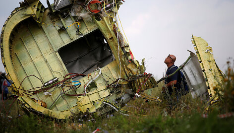 &bdquo;Malaysia Airlines&ldquo; reiso MH17 keleivinio lainerio nuolaužos