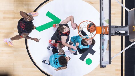 Ąžuolas Tubelis Vilniaus derbyje su &bdquo;Wolves Twinsbet&ldquo;