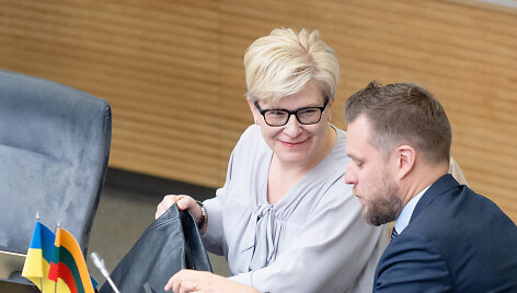 Gabrielius Landsbergis, Ingrida &Scaron;imonytė
