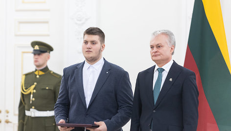 Valstybės apdovanojimų iteikimo ceremonija