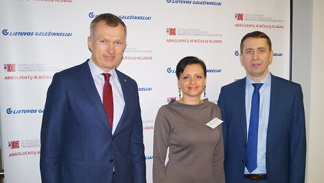 Ambasadorius Darius Degutis, UAB Statoil Fuel  Retail Lietuva Degalinių tinklo departamento direktorė Daiva Pivoriunienė, klubo koordinatorius Giedrius Garbinčius
