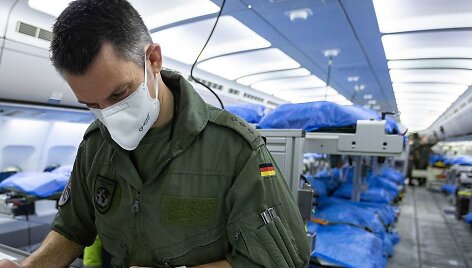 &bdquo;Luftwaffe&ldquo; lėktuvą pavertė ligoninės palata
