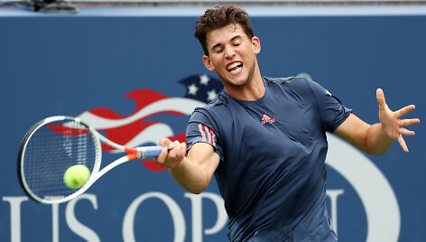 Dominicas Thiemas prie&scaron; Pablo Carreno-Bustą