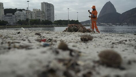 Užter&scaron;tas Rio de Žaneiro vanduo