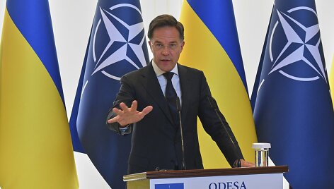 NATO vadovas Markas Rutte