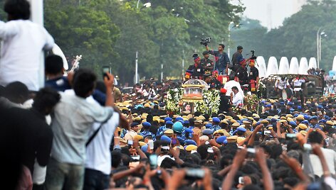 Jayalalithaa Jayaram laidotuvės