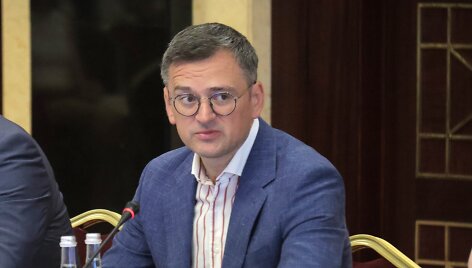 Ukrainos užsienio reikalų ministras Dmytro Kuleba