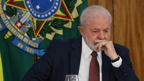 Brazilijos prezidentas Luizas Inacio Lula da Silva