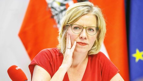 Austrijos energetikos ministrė Leonore Gewessler