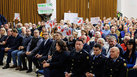 Domeikavos bendruomenės protestas