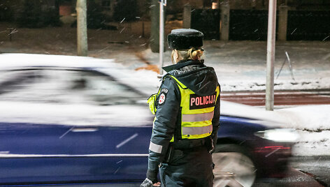 Policijos reidas Vilniuje