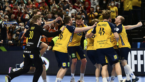 Paskutinės sekundės baudinys lėmė Švedijos rinktinės triumfą Europos čempionate