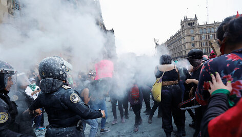 Protestai per Tarptautinę moters dieną