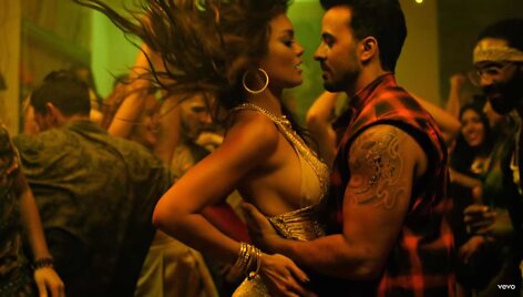 Zuleyka Rivera ir Luisas Fonsi klipe &bdquo;Despacito&ldquo;