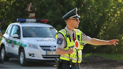 &Scaron;iaulių policijos reido metu netrūko įvykių