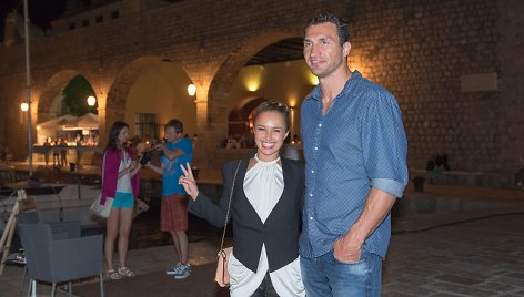 Vladimiras Klyčko ir Hayden Panettiere