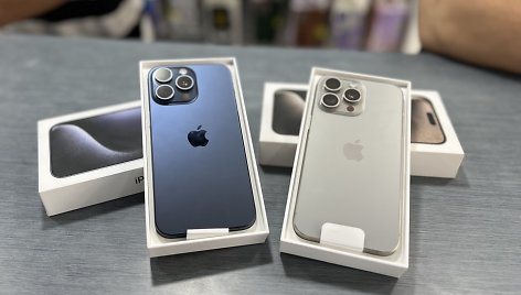 „iPhone 15“ telefonai 