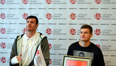 K&scaron;i&scaron;tofas Lavrinovičius ir Rokas Kondratavičius