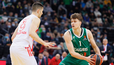 Kauno &bdquo;Žalgiris&ldquo; &ndash; Belgrado &bdquo;Crvena Zvezda&ldquo;