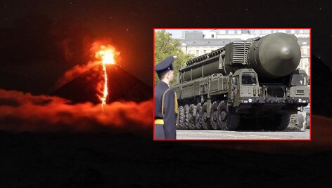 Kliučių ugnikalnis ir balistinė raketa