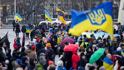 Ukrainos palaikymo mitingas