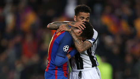 Neymaras ir Dani Alvesas