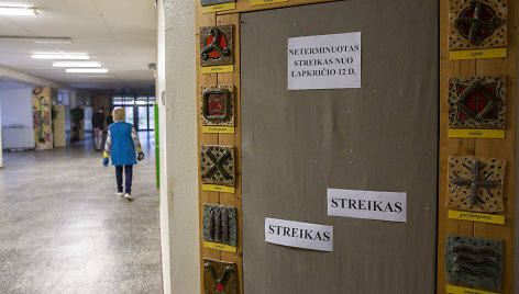 Streikas Vilniaus Žemynos progimnazijoje