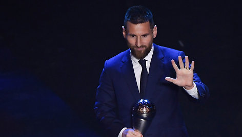 Lionelis Messi triumfavo FIFA geriausio pasaulio futbolininko rinkimuose.