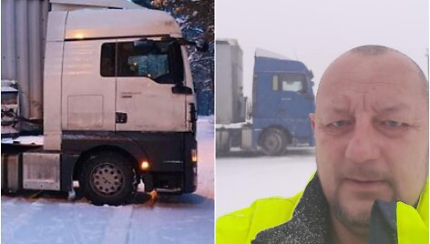 Vairuotojui Edvardui &ndash; ir streso, ir sveikos patirties suteikęs nutikimas.