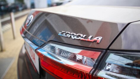Naujausia &bdquo;Toyota Corolla&ldquo;