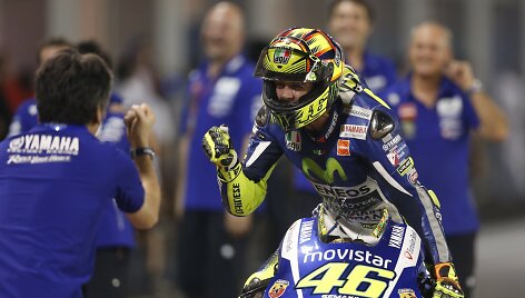 Pirmosios 2015-ųjų sezono &bdquo;Moto GP&ldquo; lenktynės Katare