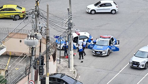 Masinis policijos reidas Rio de Žaneire