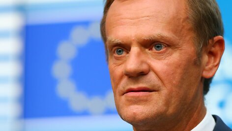 Europos Vadovų Tarybos pirmininkas Donaldas Tuskas