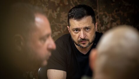 Volodymyras Zelenskis / Presidential Office of Ukraine / picture alliance / SvenSimon-ThePresidentialOfficeU