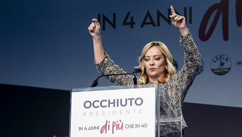 Giorgia Meloni / Valeria Ferraro / ZUMAPRESS.com