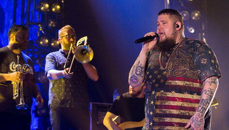 Rag'N'Bone Man koncerto akimirka