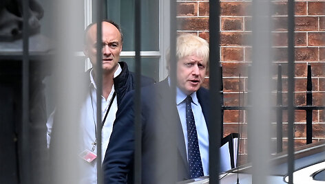 Dominicas Cummingsas ir Borisas Johnsonas