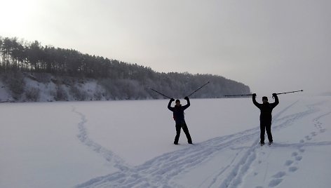 Žiemos žygis ledu