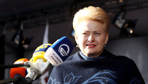 Prezidentė Dalia Grybauskaitė Rytų partnerystės vir&scaron;ūnių susitikime Rygoje
