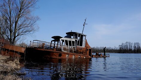 Pripetės upė Baltarusijoje