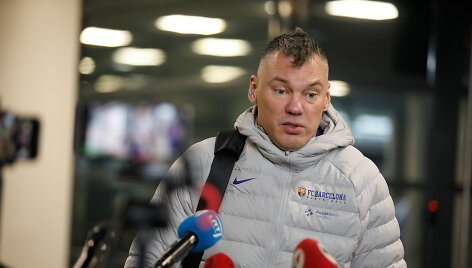&Scaron;arūnas Jasikevičius atskrido į Kauną