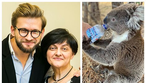Alfas Ivanauskas ir Elžbieta Monkevič; vaizdai i&scaron; Australijos