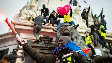 Protestas Paryžiuje