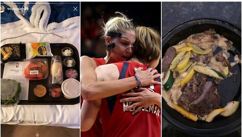 WNBA žaidėja Elena Delle Donne priblok&scaron;ta sąlygomis.