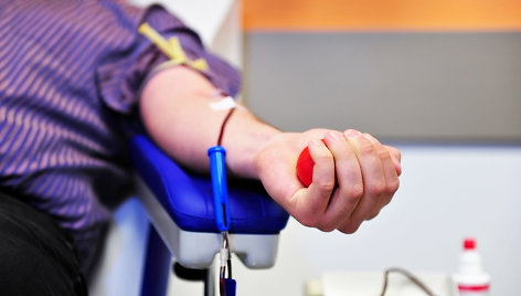 Vilniuje bus pagerbta apie 100 nusipelniusių kraujo donorų