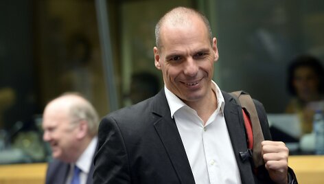 Graikijos finansų ministras Yanis Varoufakis
